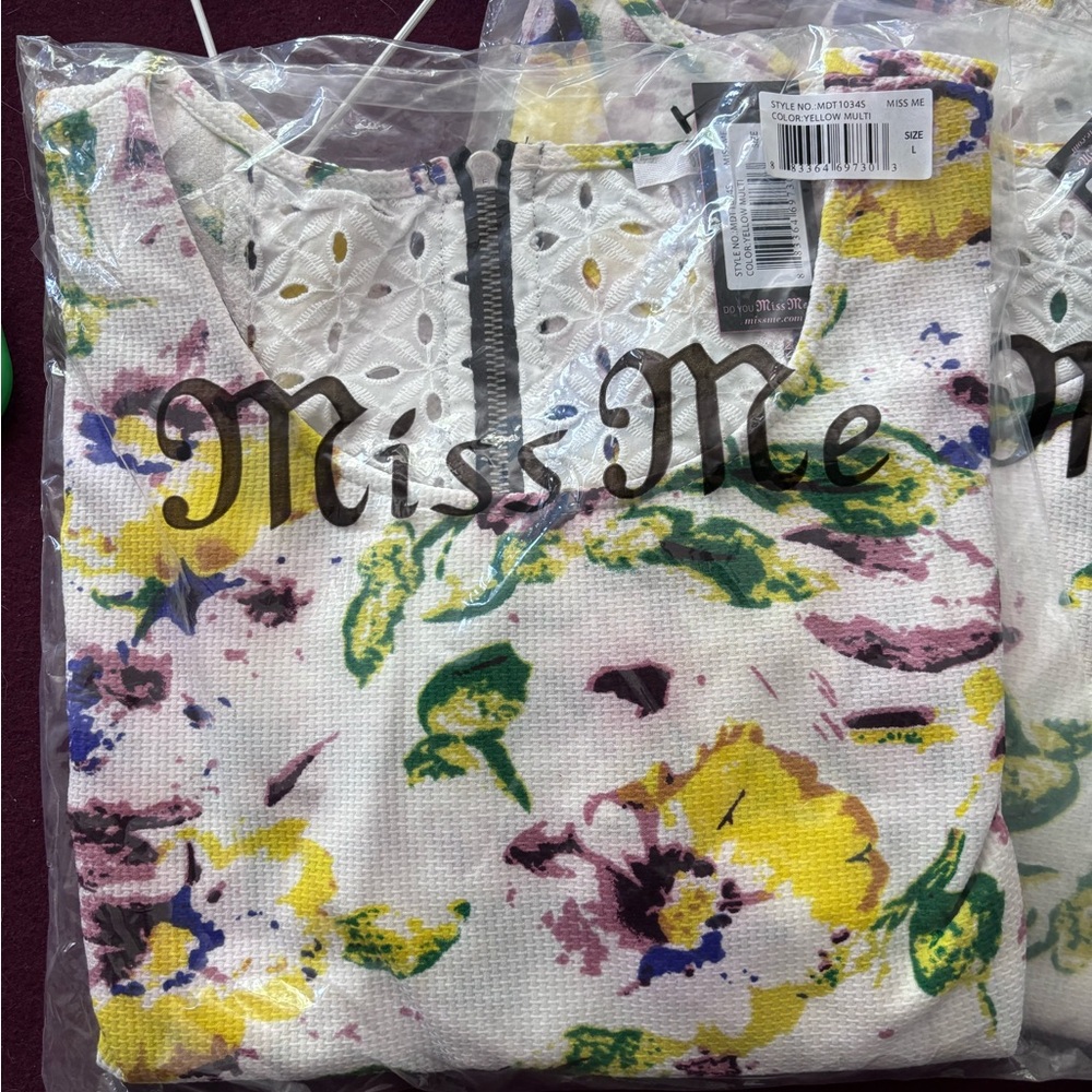 Miss me crop top floral - Picture 6 of 7